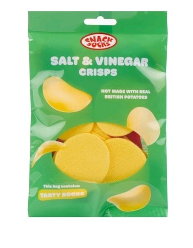 Snack socken salz essig - &,