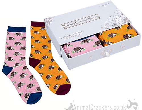 Igel bambus socken - igel, paar